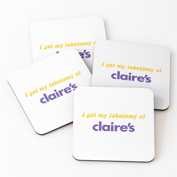 Item preview, I got my lobotomy at claire's designed and sold by Maramsu Stickers.