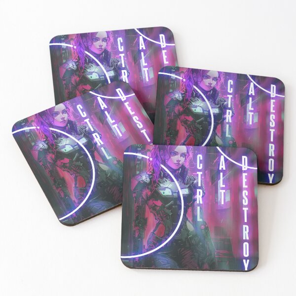 Item preview, Ctrl Alt Destroy Cyberpunk Girl designed and sold by PVSKI.