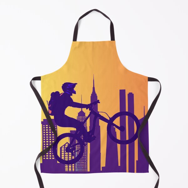 Item preview, Mountain bike orange background designed and sold by MacLis.