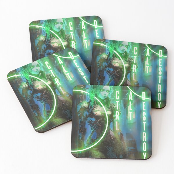 Item preview, Ctrl Alt Destroy Cyberpunk Girl designed and sold by PVSKI.