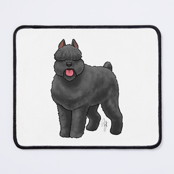 Item preview, Bouvier des Flanders - Black Cropped designed and sold by Jennifer Stolzer.