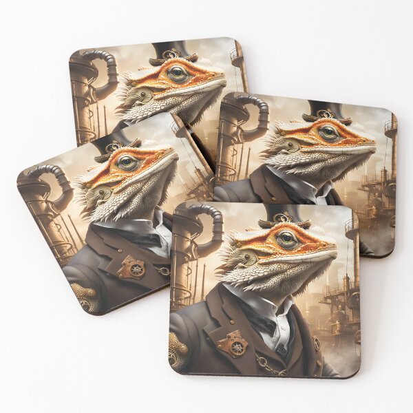 Item preview, Steampunk Bearded Dragon designed and sold by Randy Turnbow.