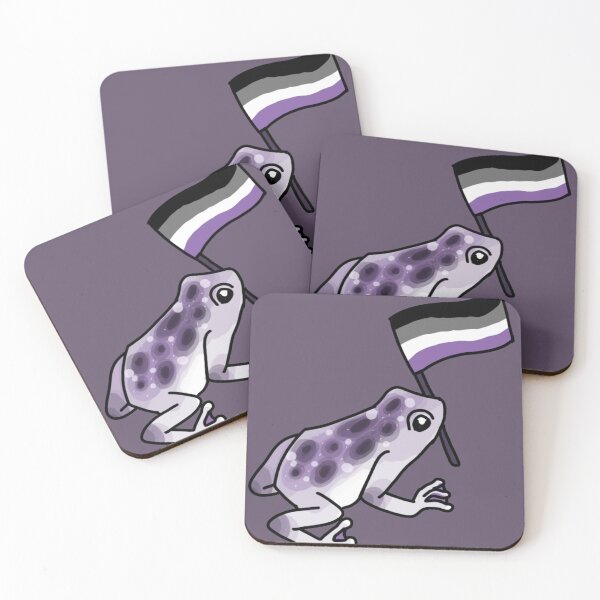 Item preview, Asexual Frog designed and sold by HabitTheChaotic.