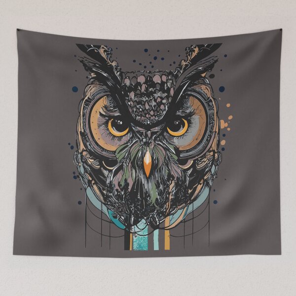 Item preview, Majestic Horned Owl designed and sold by Ketique.
