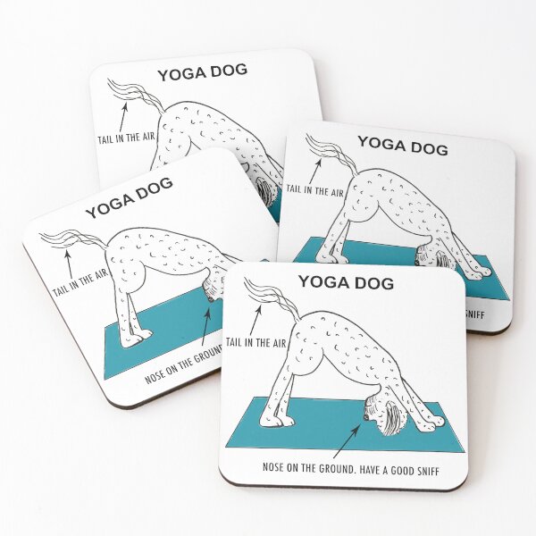 Item preview, Yoga Dog designed and sold by Nikki Attree.