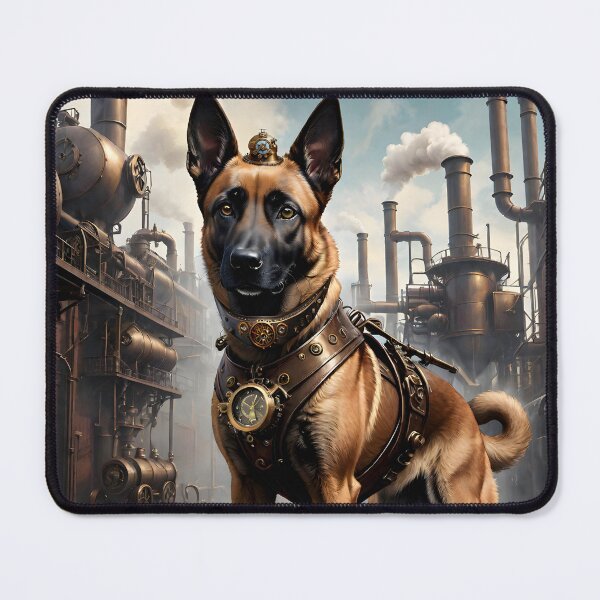 Item preview, Steampunk Belgian Malinois designed and sold by Randy Turnbow.