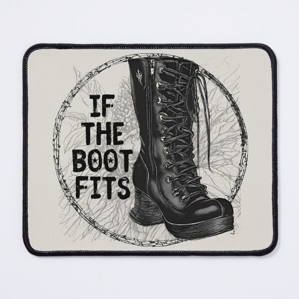 Item preview, If The Boot Fits designed and sold by Bramble Fairy.