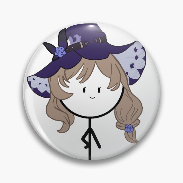 Item preview, Stickman Lisa Genshin Impact designed and sold by Sushiitz.