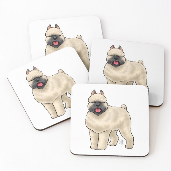 Item preview, Bouvier des Flanders - Fawn Cropped designed and sold by Jennifer Stolzer.