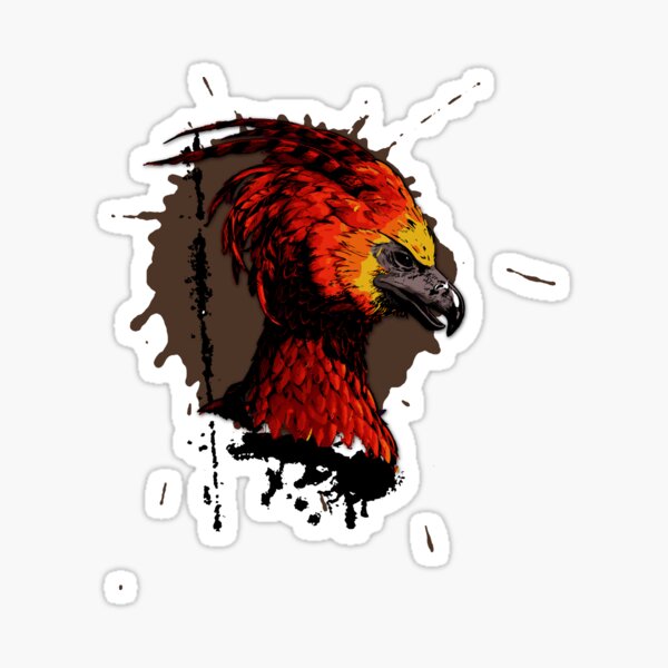 Magical Creatures: Fenix of Fire Sticker