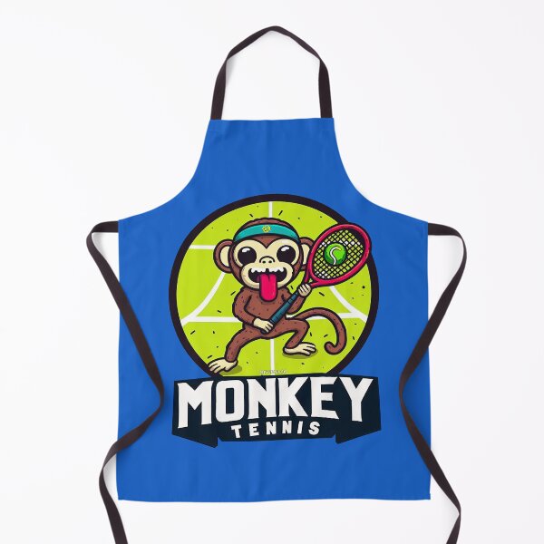 Item preview, Monkey Tennis Logo designed and sold by FunnehGacha.