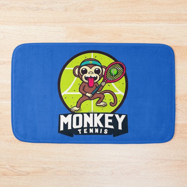 Item preview, Monkey Tennis Logo designed and sold by FunnehGacha.