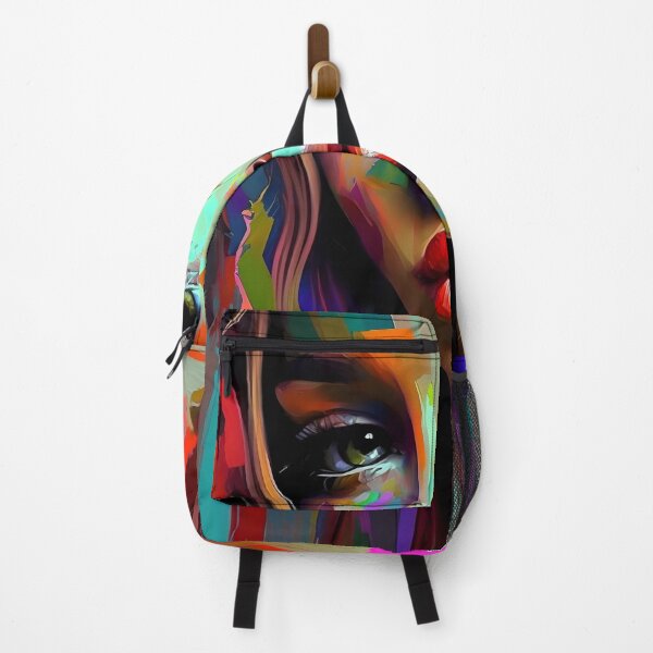 Item preview, Abstract Portrait of a Woman in colorful waterpaint designed and sold by ManuelAndreas.