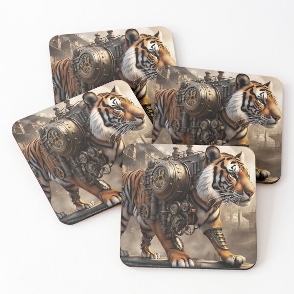 Item preview, Steampunk Bengal Tiger designed and sold by Randy Turnbow.