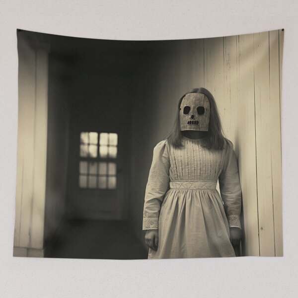 Item preview, Scary mask, vintage designed and sold by silent-violin.