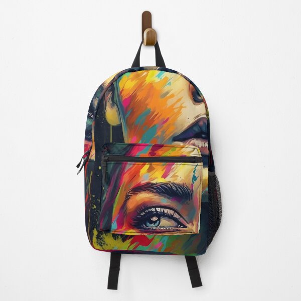 Item preview, Abstract Portrait of a Woman in colorful waterpaint designed and sold by ManuelAndreas.