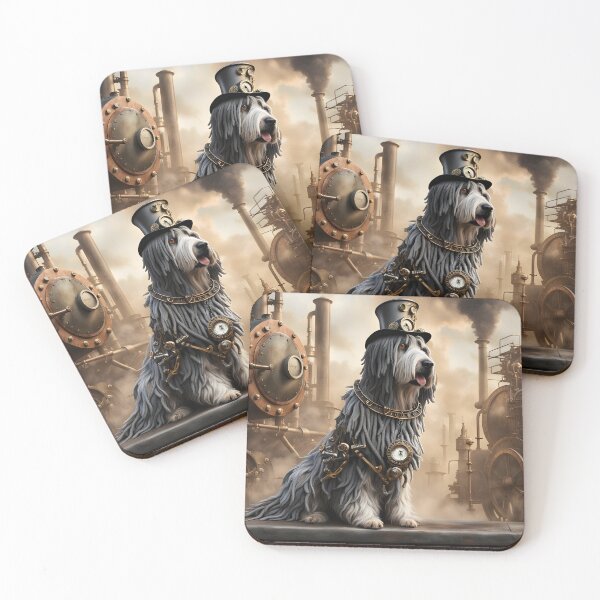 Item preview, Steampunk Bergamasco Shepherd designed and sold by Randy Turnbow.