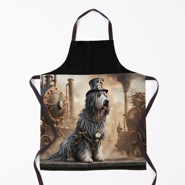 Item preview, Steampunk Bergamasco Shepherd designed and sold by Randy Turnbow.