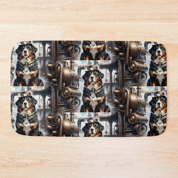 Item preview, Steampunk Bernese Mountain Dog designed and sold by Randy Turnbow.