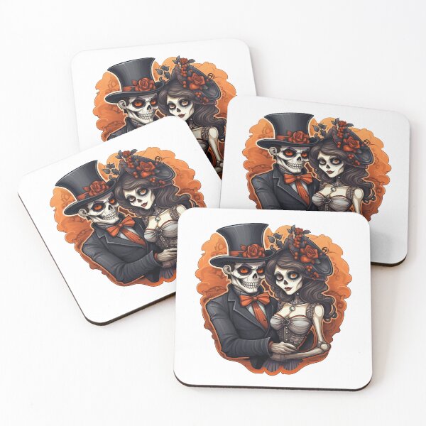 Item preview, Halloween couple designed and sold by Raskal-Print.