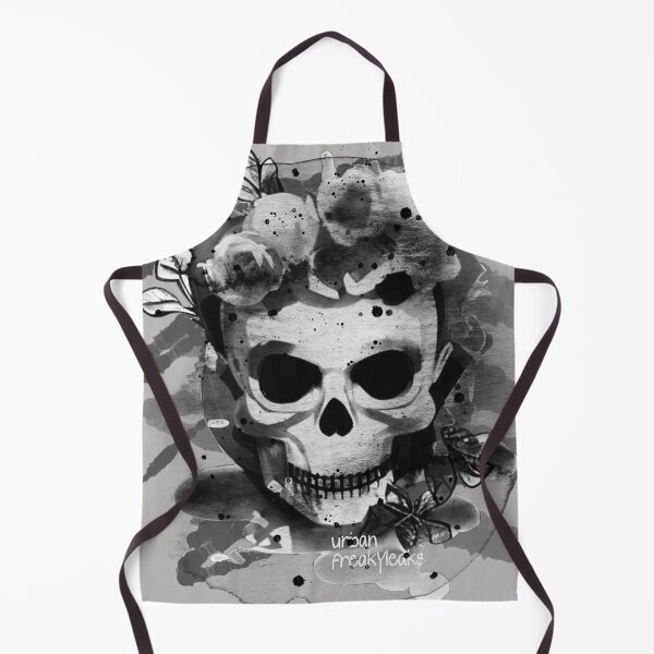 Item preview, MEXICAN STYLE SKULL IN BLACK AND WHITE designed and sold by inarausch2023.