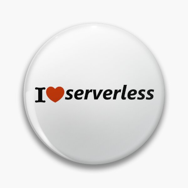 Artikelvorschau, Ich liebe Serverless entworfen und verkauft von yourgeekside.