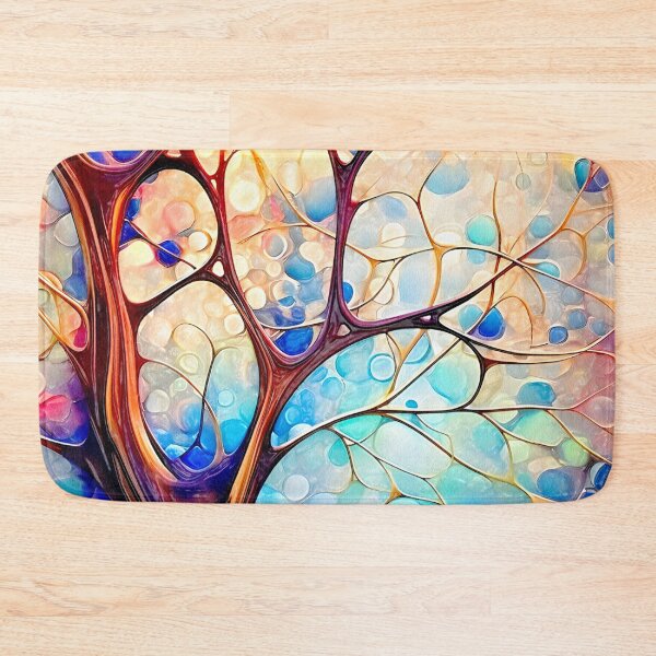 Item preview, Nature's Palette The Vibrant Colors of an Abstract Tree Landscape designed and sold by Rocky Mountain Artistry.