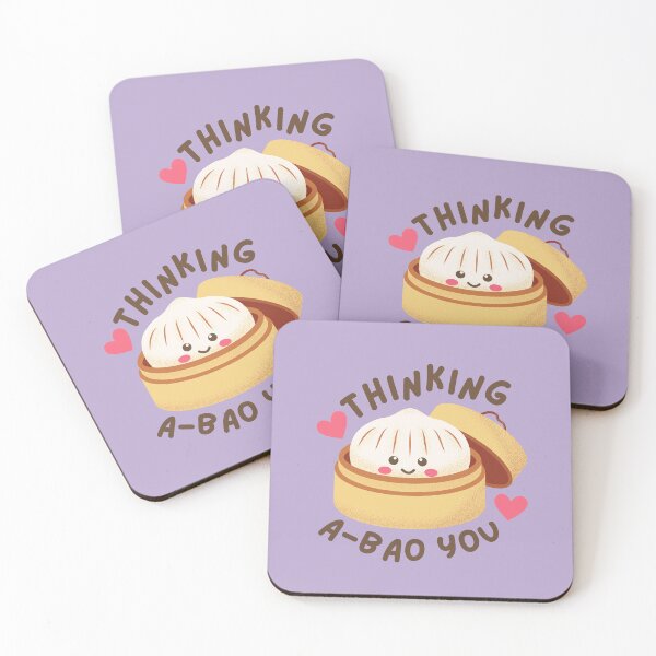 Item preview, Thinking A-Bao You | Cute Chinese Bao in Love designed and sold by Kimochi-Shop.