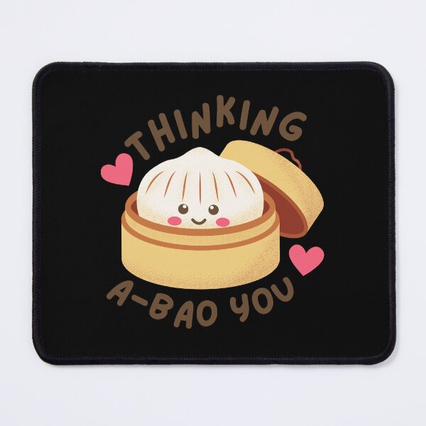 Item preview, Thinking A-Bao You | Cute Chinese Bao in Love designed and sold by Kimochi-Shop.