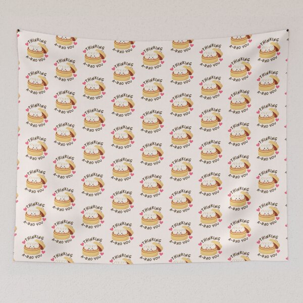 Item preview, Thinking A-Bao You | Cute Chinese Bao in Love designed and sold by Kimochi-Shop.