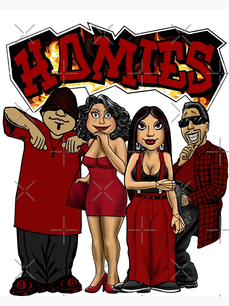 Lil Homies Bad Girls | Art Print