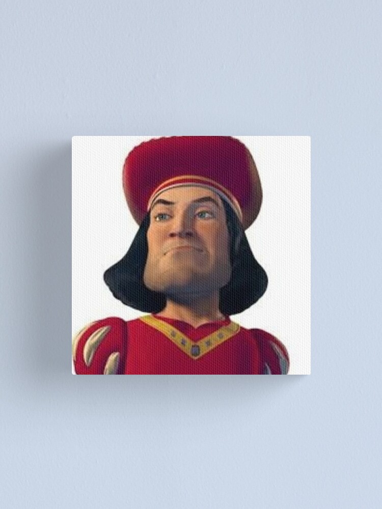 "lord farquaad" Canvas Print for Sale by Alexis m Redbubble