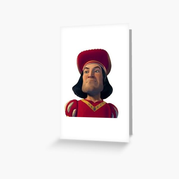 Lord Farquaad Greeting Card By Alexis6214 Redbubble 