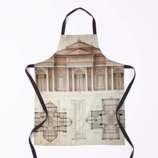 Item preview, Ancient architecture plans designed and sold by Roxburylane.