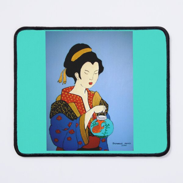 Artikelvorschau, Geisha mit Fisch entworfen und verkauft von Shulie1.