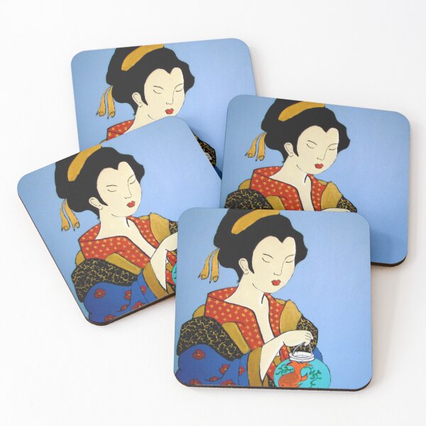 Item preview, Geisha with Fish designed and sold by Shulie1.