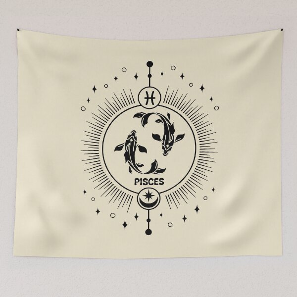 Item preview, Pisces boho print designed and sold by Neehovv.