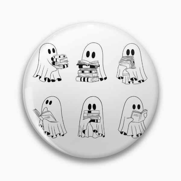 Item preview, Ghost Reading Books  - Librarion Ghost - Books Lovers Halloween  designed and sold by Nass Store ⭐⭐⭐⭐⭐.