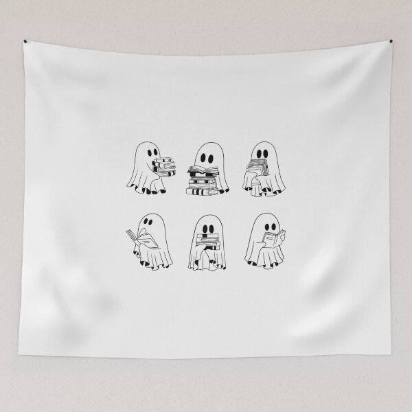 Item preview, Ghost Reading Books  - Librarion Ghost - Books Lovers Halloween  designed and sold by Nass Store ⭐⭐⭐⭐⭐.