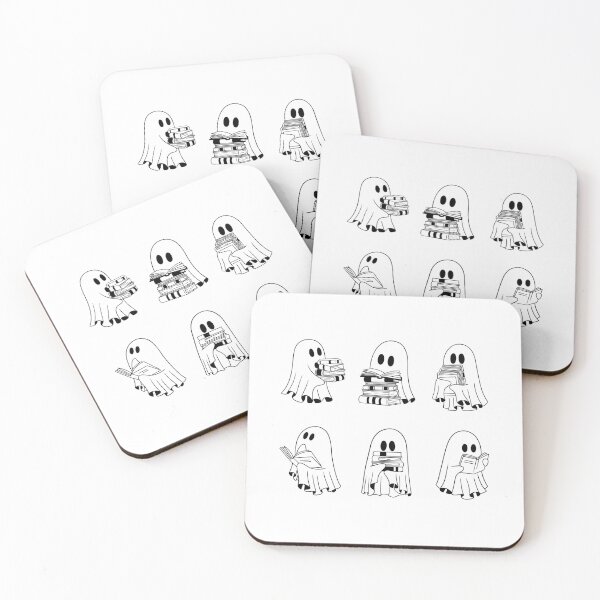 Item preview, Ghost Reading Books  - Librarion Ghost - Books Lovers Halloween  designed and sold by Nass Store ⭐⭐⭐⭐⭐.