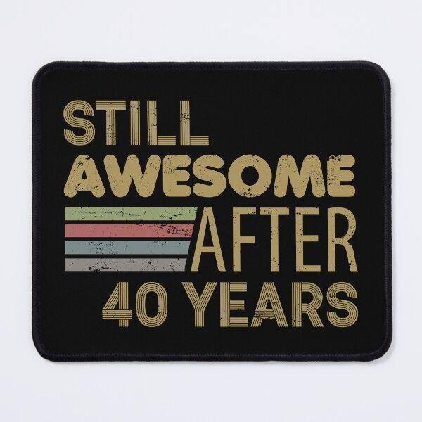 Item preview, Awesome 40th Birthday designed and sold by thepixelgarden.
