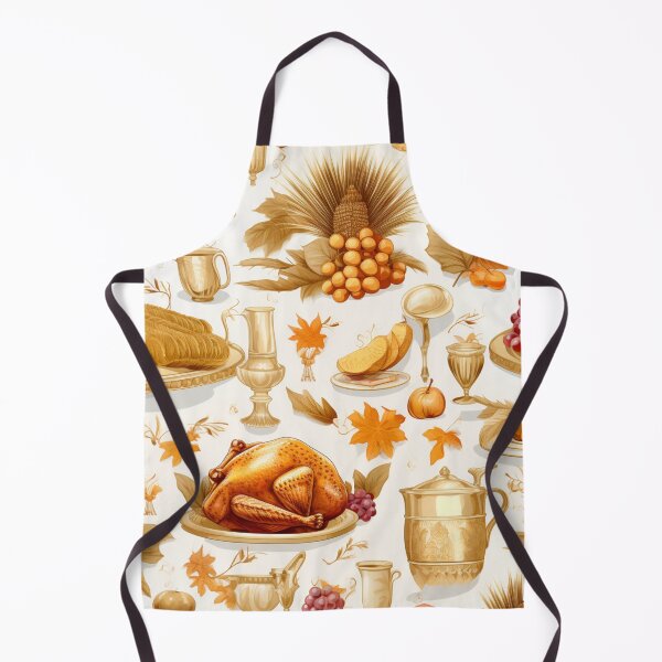 Item preview, Thanksgiving pattern with turkey, grapes and leafs designed and sold by Vindbult.