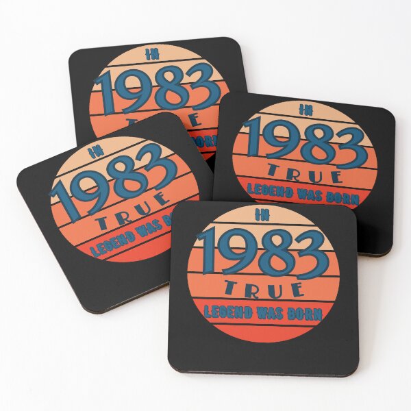 Item preview, In 1983 True Legend Was Born. Born in 1983.  designed and sold by EdytaGister.