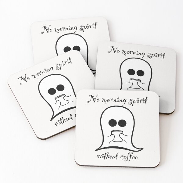Item preview, No Morning Spirit Without Coffee Graphic designed and sold by dadp616.