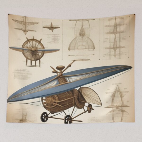 Item preview, Ancient invention in aviation  designed and sold by Roxburylane.