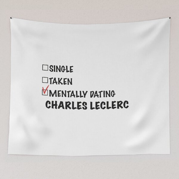 Item preview, Mentally Dating Charles Leclerc designed and sold by PoleToWin.