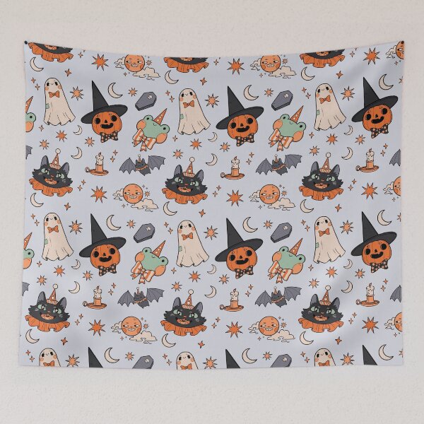 Item preview, Vintage Halloween - Spooky Design Pattern  designed and sold by Winklebeebee.