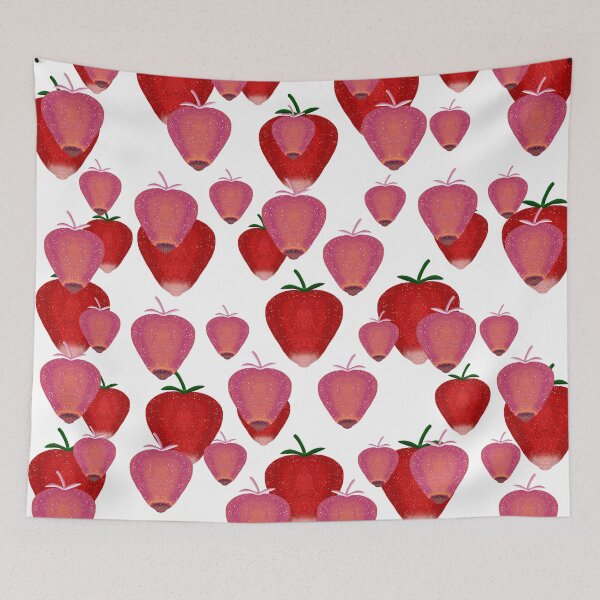 Item preview, Strawberries And Cream  designed and sold by PuddlesOfMoonUK.