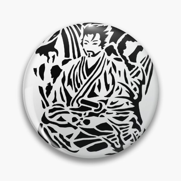 Item preview, Miyamoto Musashi Meditating Samurai designed and sold by ChefTonyArt.