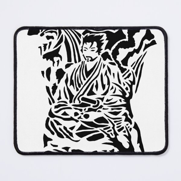 Item preview, Miyamoto Musashi Meditating Samurai designed and sold by ChefTonyArt.